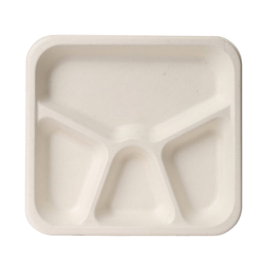 4 compartment Tray - eco friendly product