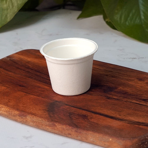 120ml disposable cup for beverages, espresso, or desserts
