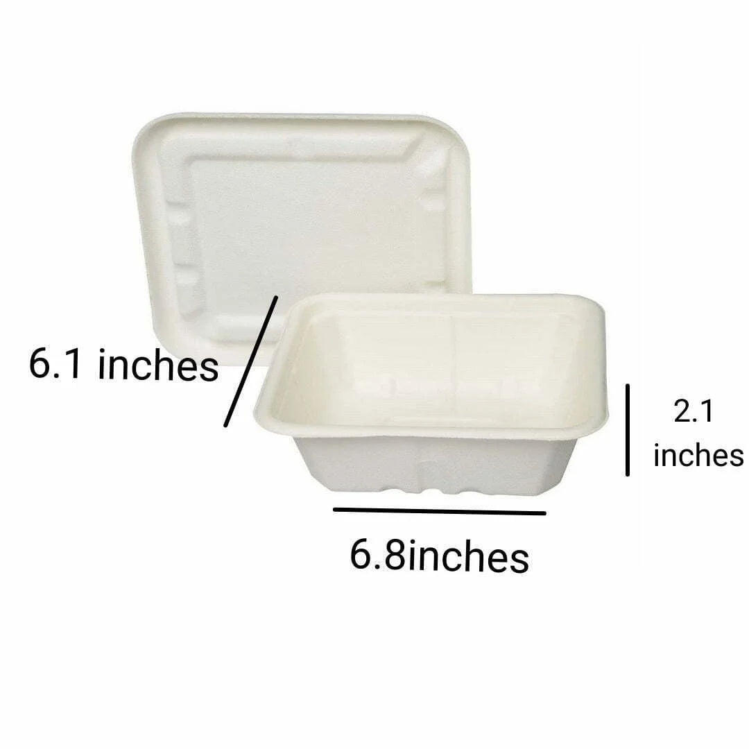 750ml food box with lid for takeaway and storage