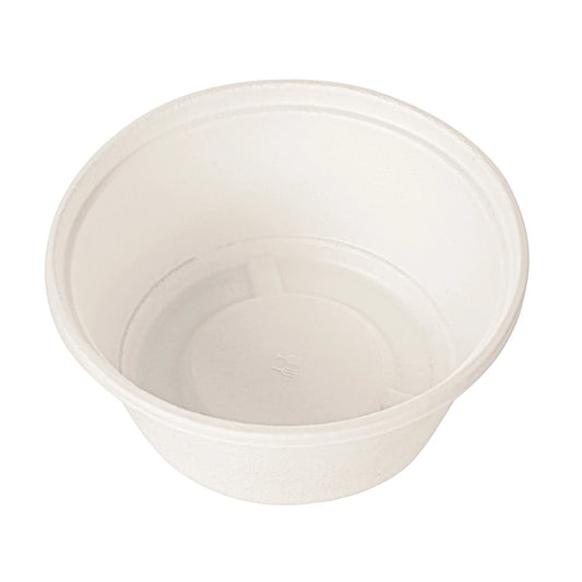 Ecoware 750 ml round eco-friendly bowl with lid