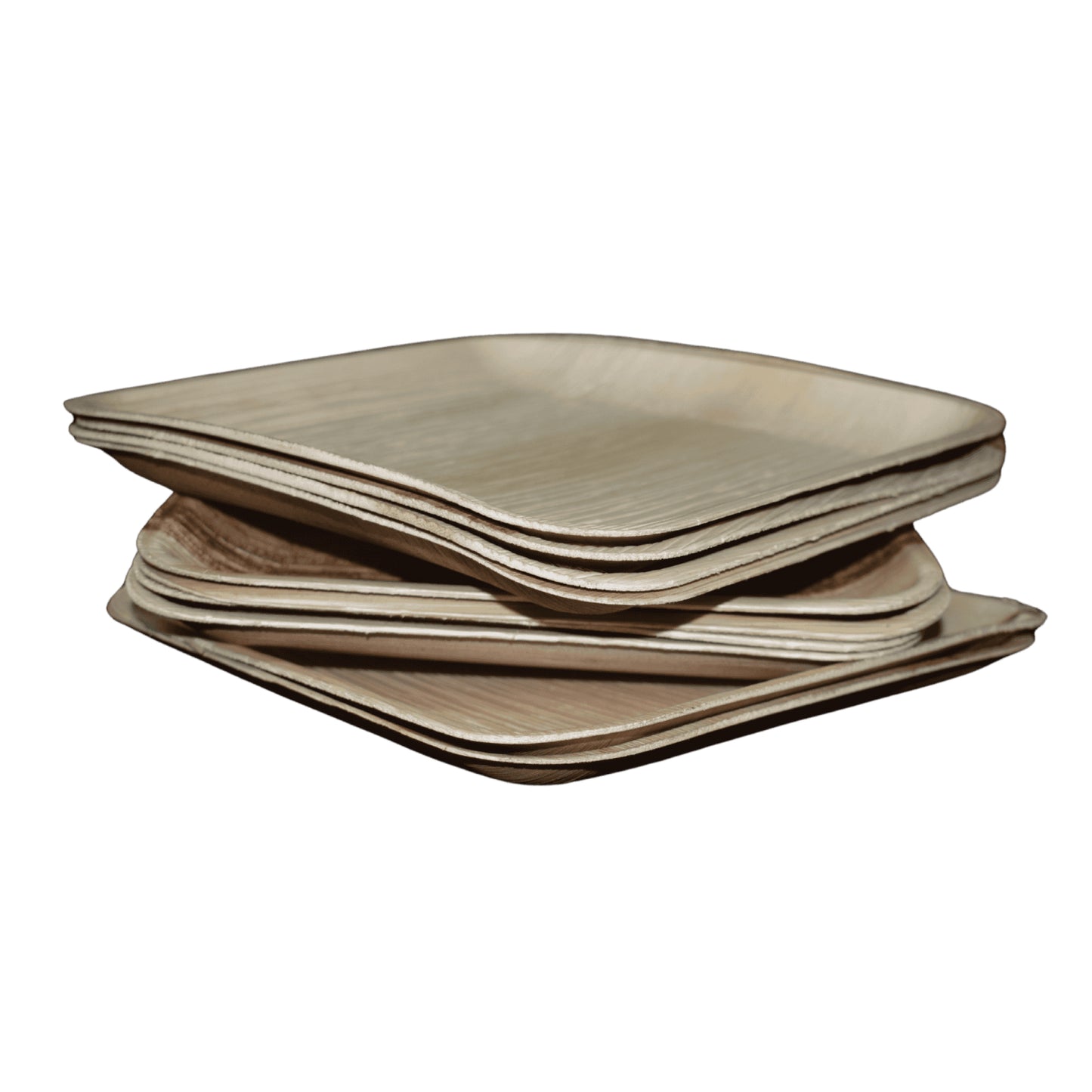 Areca 10 inch square plate made from natural palm leaf