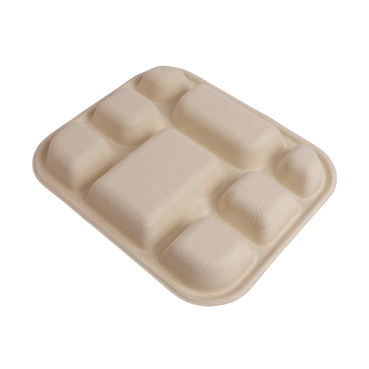 8 Compartment Tray-Great for variety-packed meals & snacks