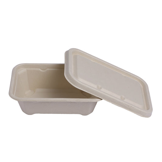Block 650ml food storage container with lid for meals and storage