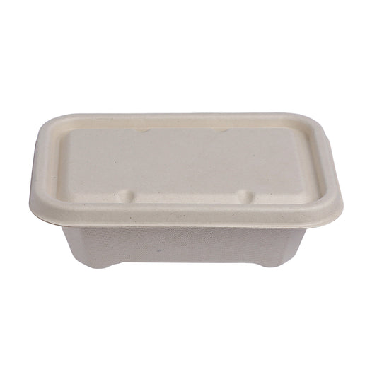 Block 650ml food storage container with lid for meals and storage