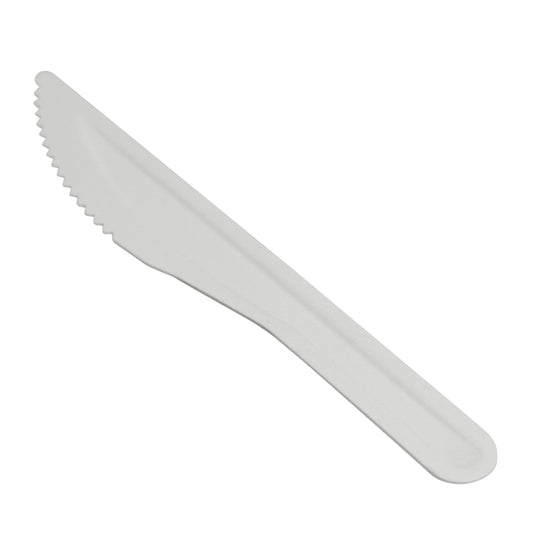 Eco-friendly paper disposable knife for parties, catering, and takeaway