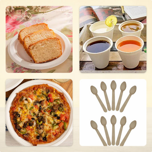 Eco-friendly disposable plates for weekend parties and events