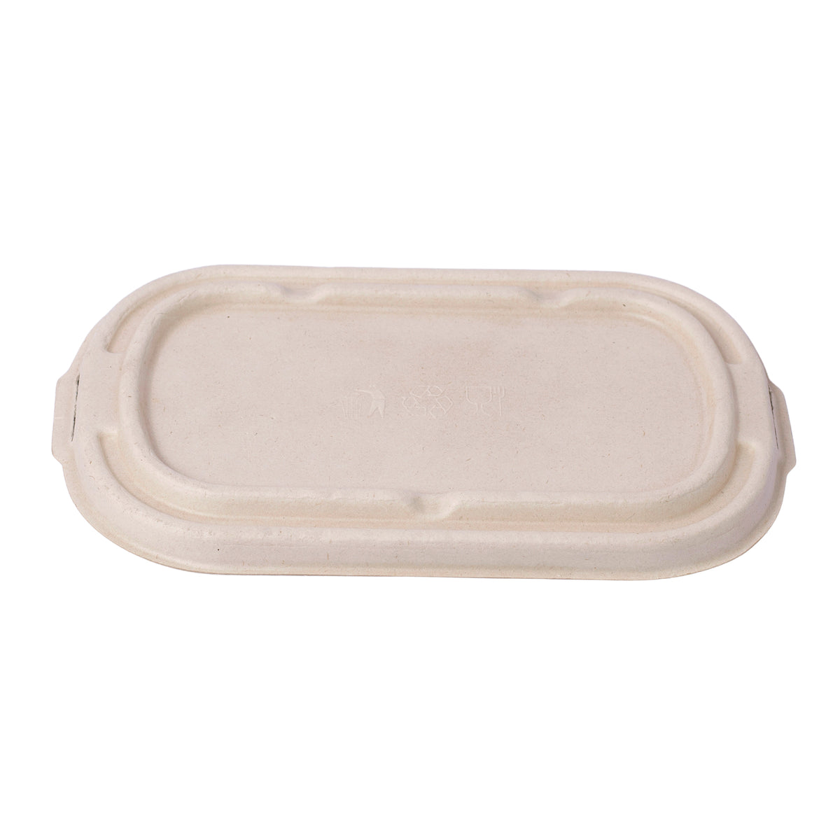 Nacho Container 2-Compartment with Lid