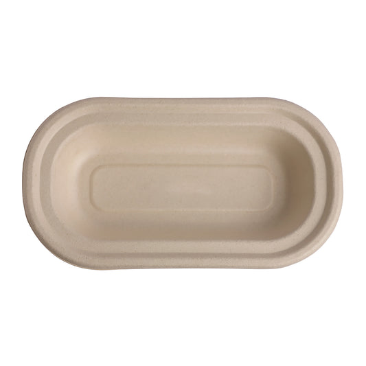 Rectangular Snack Plate Beige