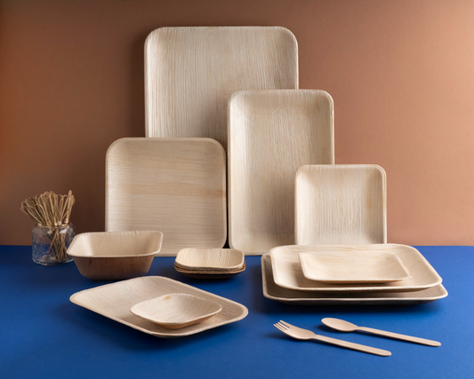 Try Areca Palm Leaf Tableware