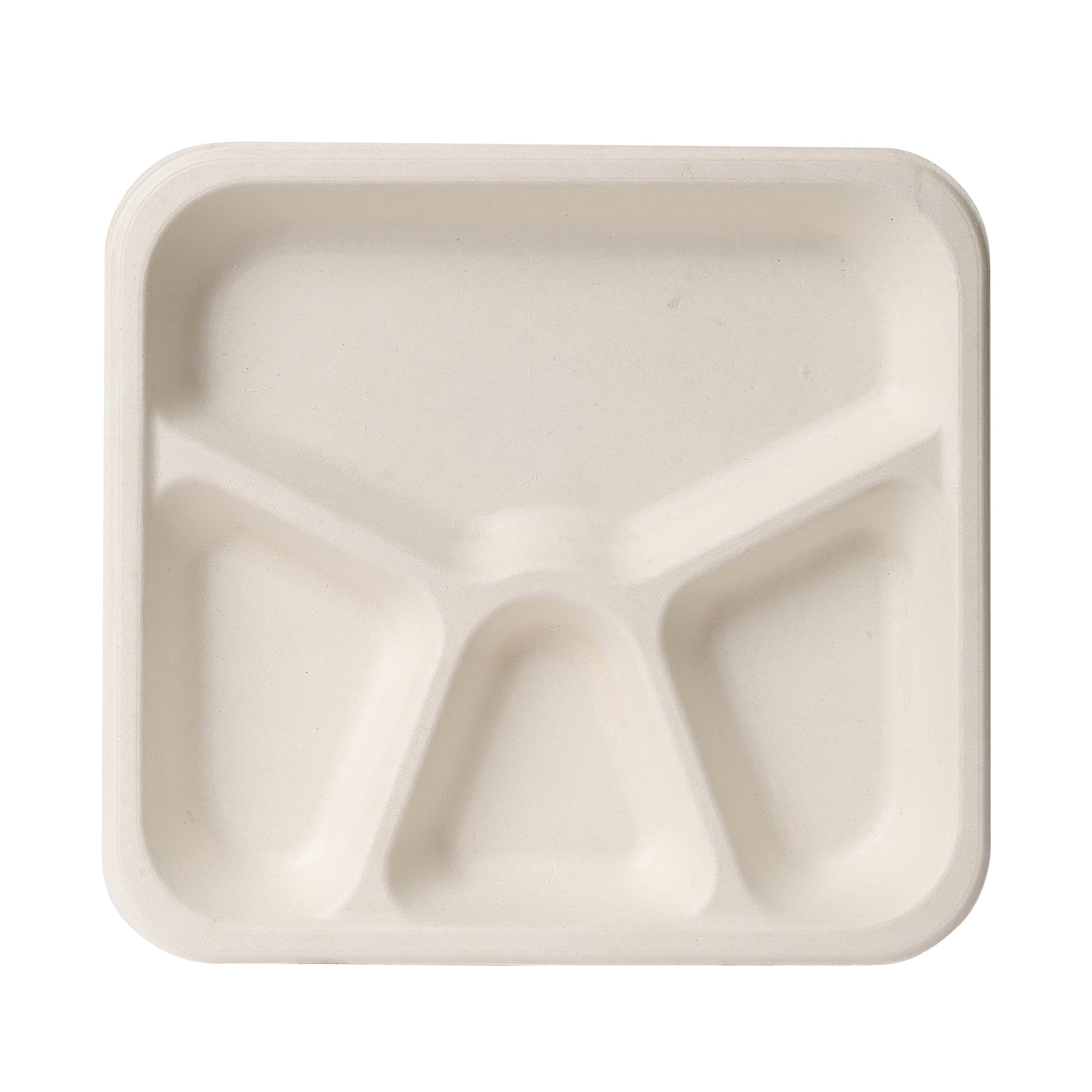 Eco-Friendly 4 Compartment Tray – Ditch the Disposables – Ecoware