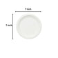 7 inch Round Plate