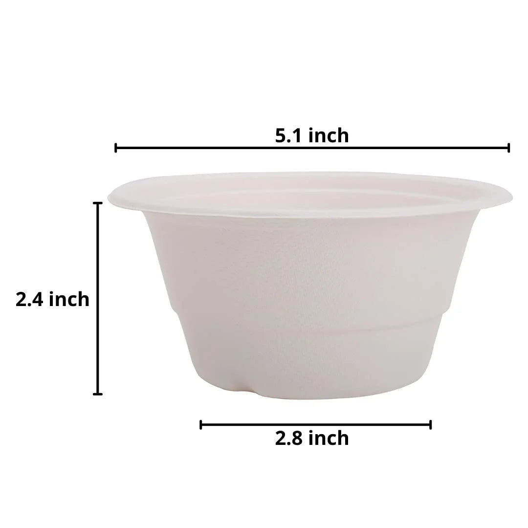 340 ml Round Bowl with Lid