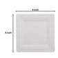 8 inch Square Plate