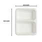 2 Compartment Tray