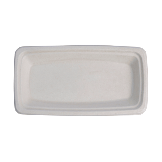 Rectangular Snack Plate Beige