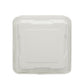 9X9 3 Compartment Clamshell Box