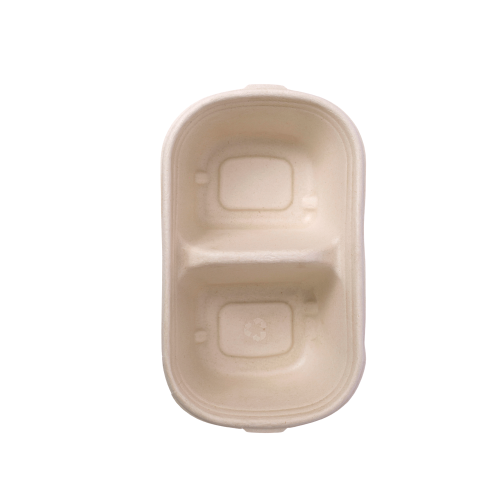 2 Compartment Food Container