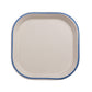 Taarey 10 inch square eco-friendly disposable dinner plate