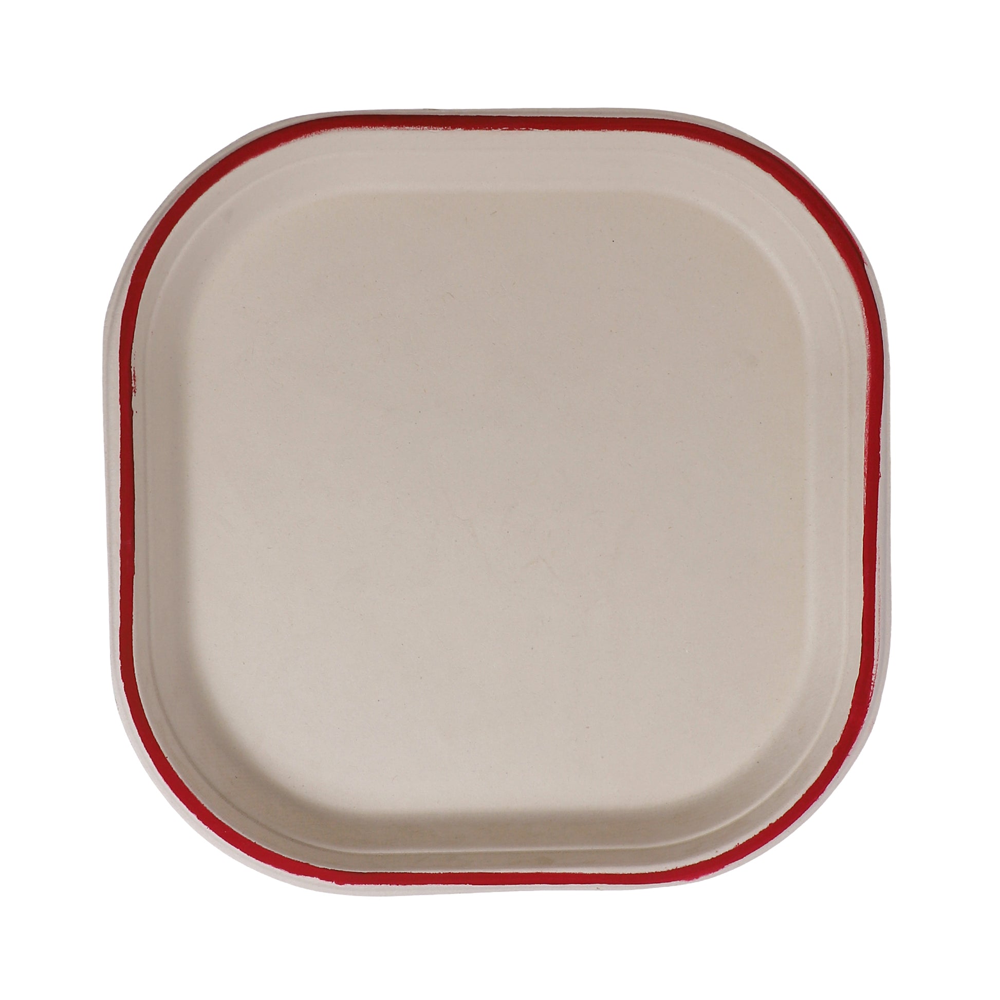 Taarey 10 inch square eco-friendly disposable dinner plate