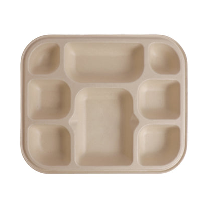 8 Compartment Tray-Great for variety-packed meals & snacks