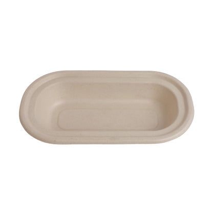 Ecoware 500 ml oval eco-friendly disposable bowl