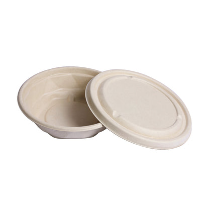 Diamond 500ml deep bowl with lid for food storage and serving