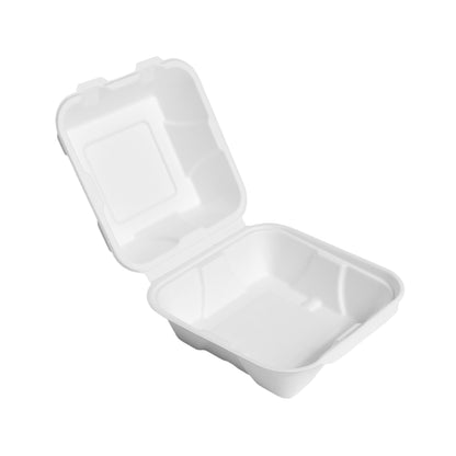 500ml Square Clamshell Box – Eco-Friendly, Leak-Proof Packaging for Takeout
