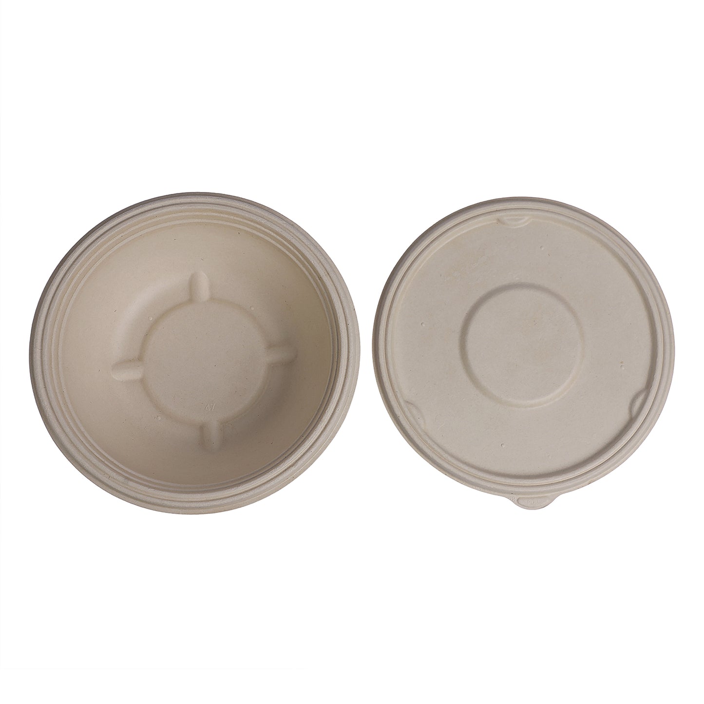 Round 1000ml Food Storage Container with Lid – Ecoware