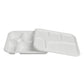 5 Compartment Meal Tray With Lid