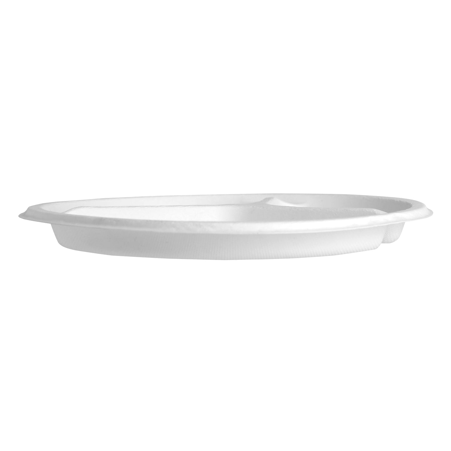 9 inch 3 Compartment Round Plate