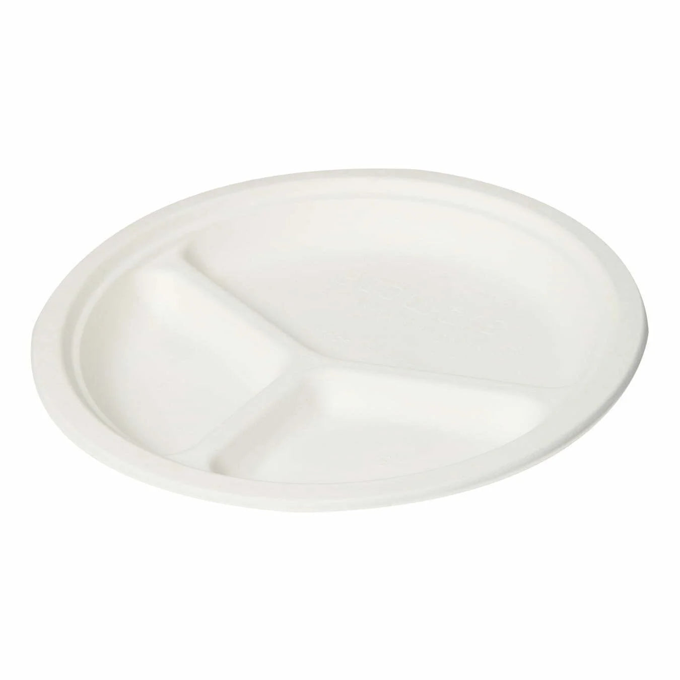 10 inch 3 Compartment Round Plate
