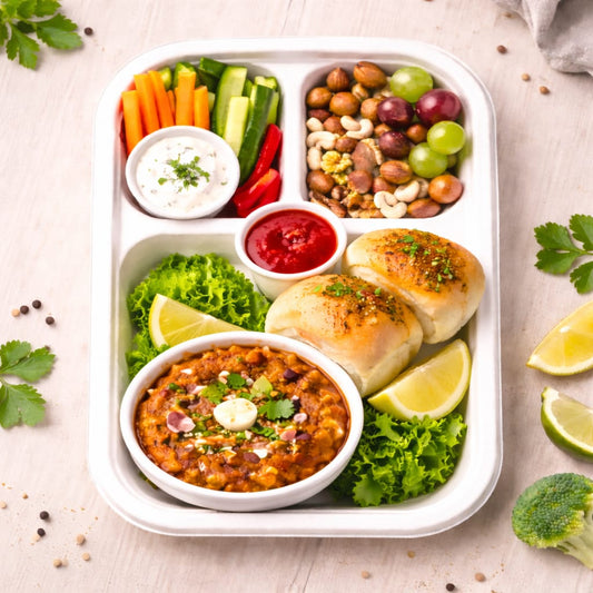 Snack Plate 3-Compartment